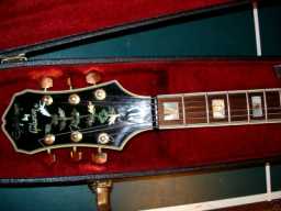 Epiphone Sheraton by Gibson 1980's Vintage Sunburst w-orig case headstock front.jpg